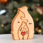 Puzzle familiar de madera personalizado