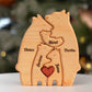 Puzzle familiar de madera personalizado